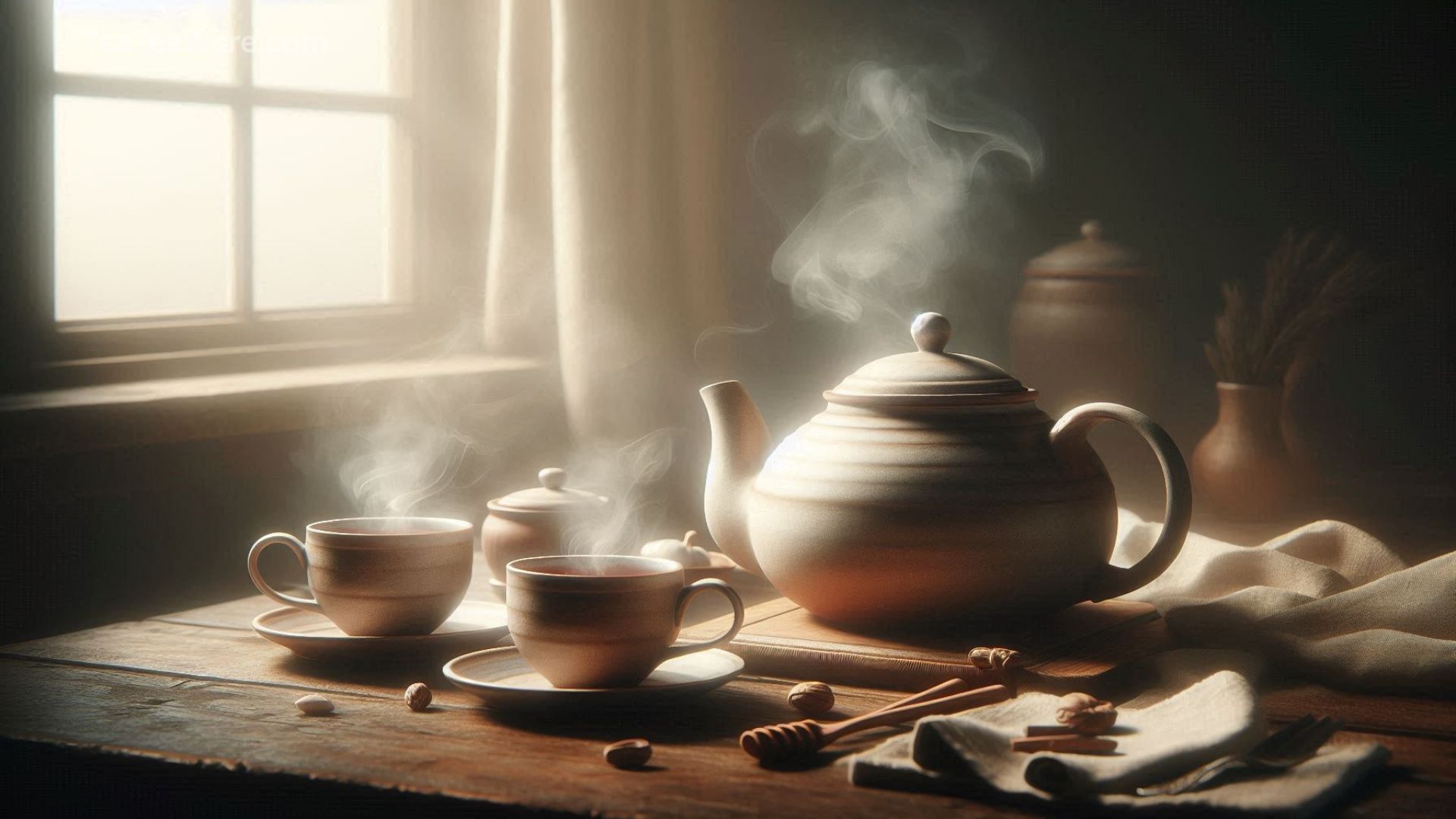 Brew Tea for Two Using a Teapot
