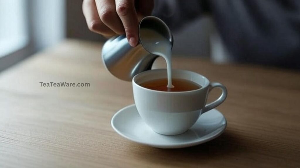Brewing Black Tea with Milk