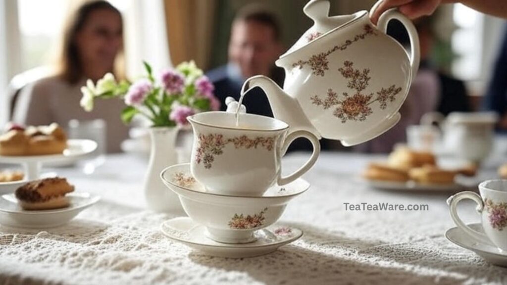 Role of the Teapot in Afternoon Tea