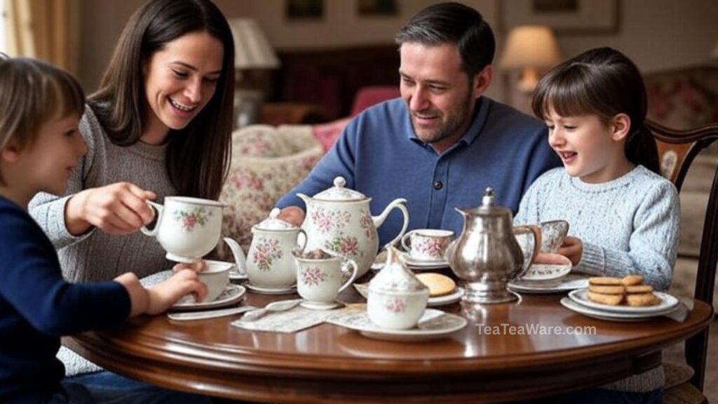 Role of the Teapot in Afternoon Tea